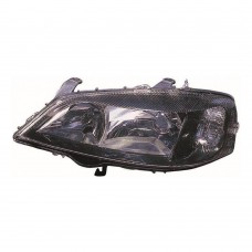 Vauxhall Astra 2000-2004 Black Surround Halogen Head Lamp Unit Passenger Side